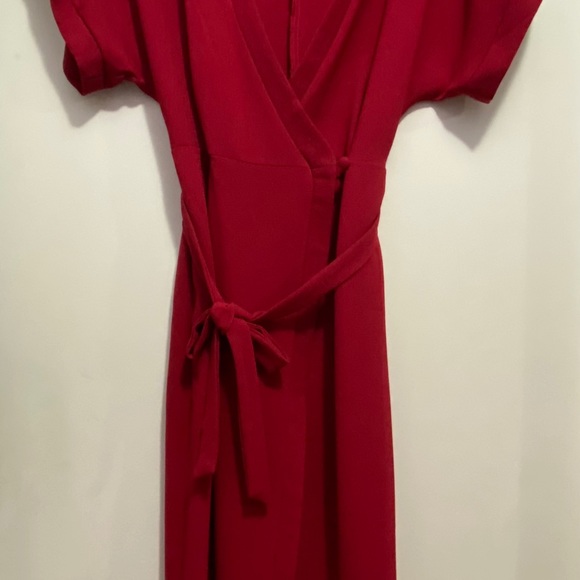 Red wrap ASOS dress - Picture 3 of 3